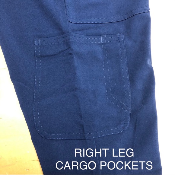 Grey's Anatomy Women's Indigo "Callie" Cargo Pant - Picture 5 of 8